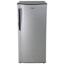 Refrigerator MIKA, 175L, Single Door, Defrost (Direct Cool), Line Silver Dark