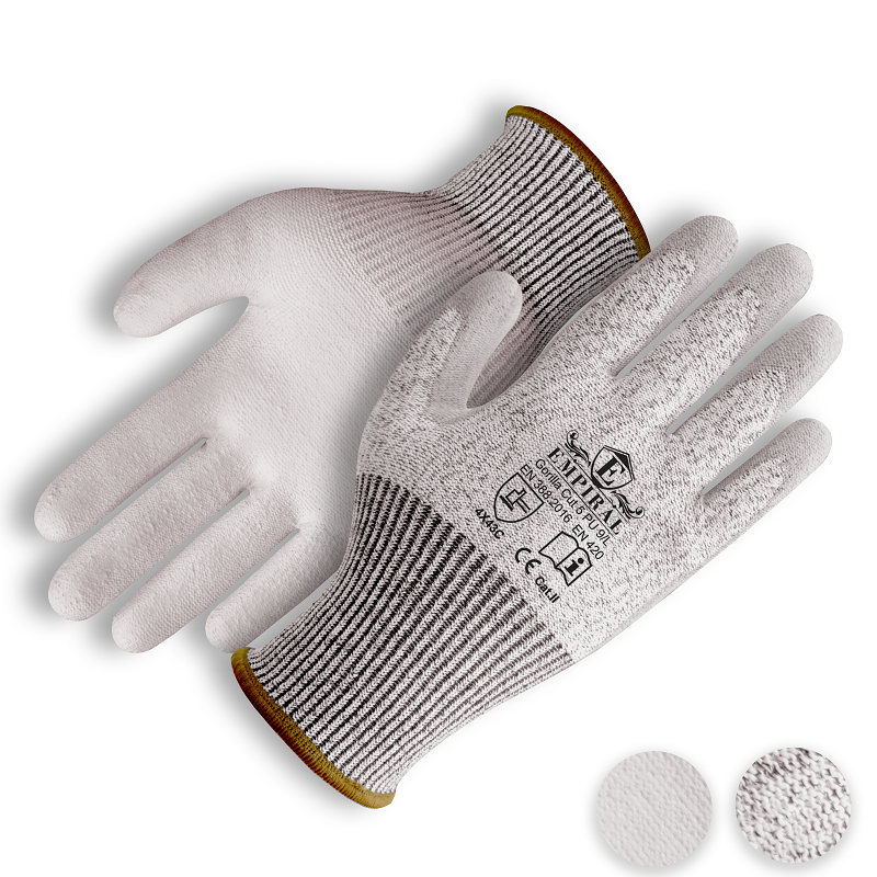 Gloves Cut Resistant Gloves, Gorilla Cut 5 PU