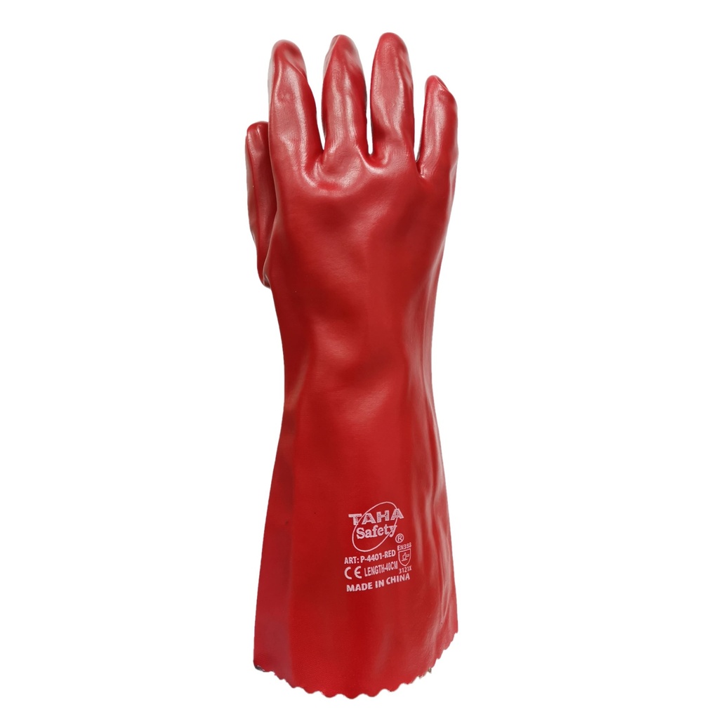 Gloves TAHA P-4401 RED long