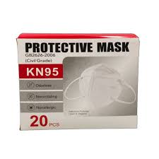 Protective Mask KN95 GB2626-2006 (Pack of 20pcs)