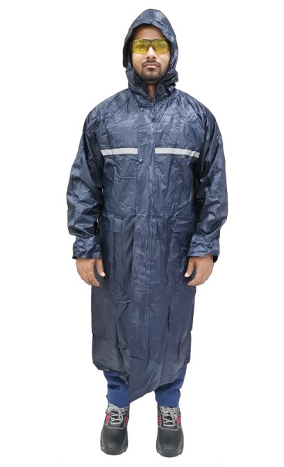 Raincoat WORKMAN reflective