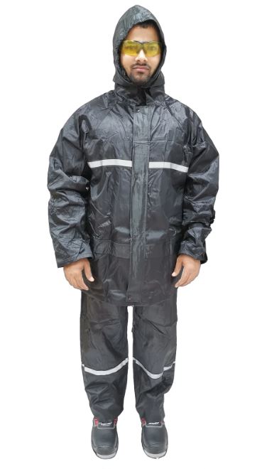 Rain suit  WORKMAN reflective 
