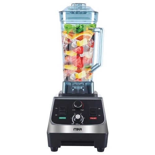 Commercial Blender MIKA, 2L, 1500W, Silver & Black MCBL1151BS