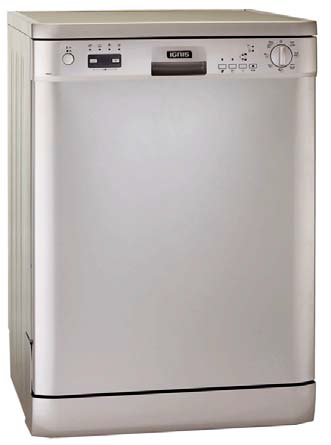 Dishwasher IGNIS Silver, Capacity 12 Set