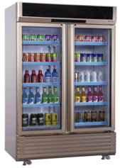 Showcase Fridge IGNIS Double Door showcase 900L