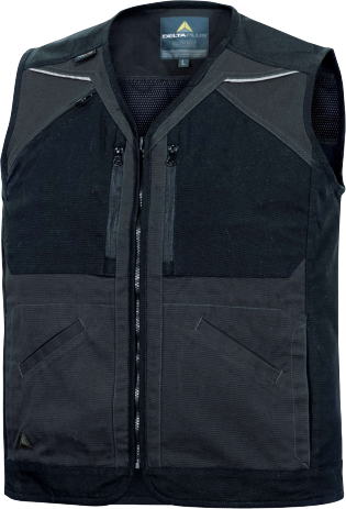 WORKING VEST DELTAPLUS MOGI2 MACH ORIGINAL GREY
