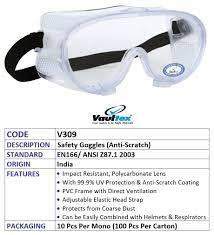 Safety Goggles VAULTEX V309