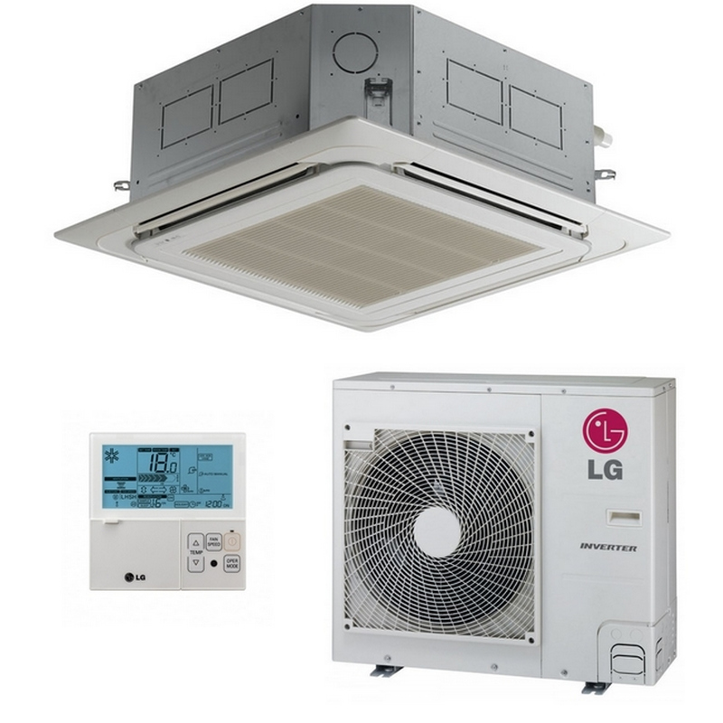 Air Conditioner LG 48K BTU Single split, Inverter (R410)