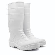 Gumboots WORKMAN STEEL TOE SE WHITE