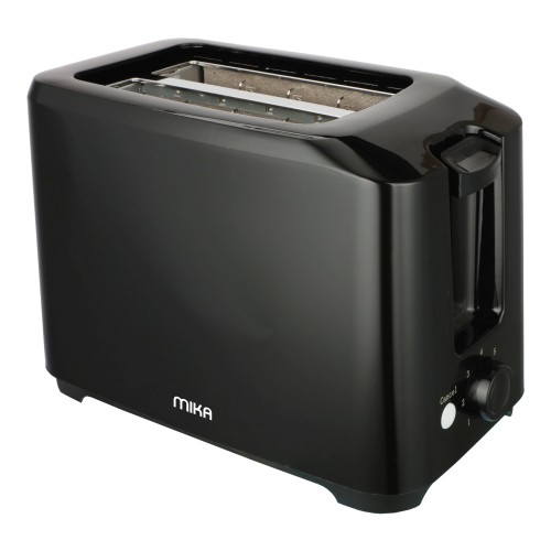 Toaster MIKA, 2 Slice, Black
