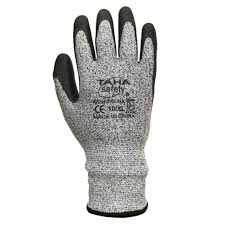 [H3101] Gloves Safety CUT 5 PU TAHA  H3101