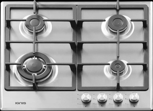[BTF64XLCCE] IGNIS  Built-In Hobs 4G / Inox 60cm  BTF64XLCCE