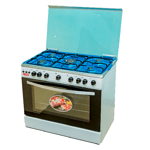 [FLO-05, 60*90] Cooker FLORSA 5 Gas + Oven Gas (60X90cm)