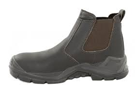 Safety Shoes High Ankle Dark Brown Zecchin Conquer
