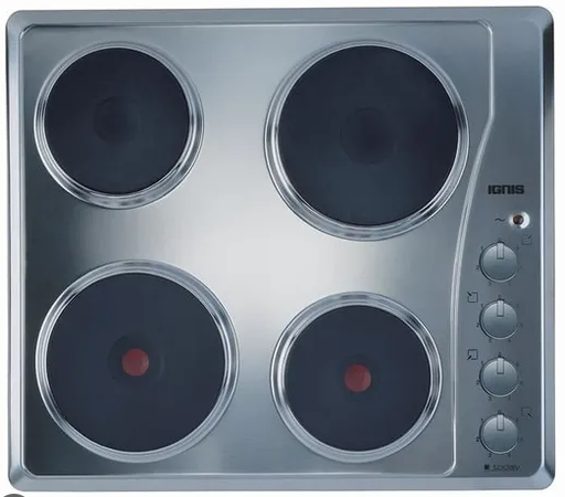 [AKS380/IX] Built-In Hobs IGNIS 4 E / Inox 