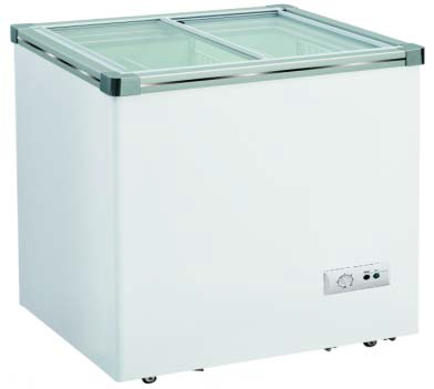 [CFXG600S] Chest Freezer IGNIS With Glass 550L 