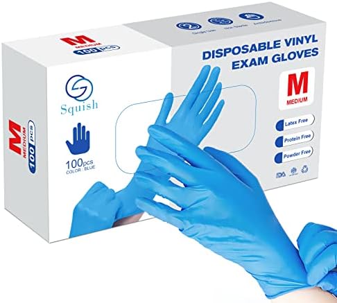 [VINYLDISPOSABLE] Gloves Disposable Vinyl (pack of 100)