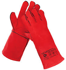 [WELDING RED] Gloves Welding RED CAT2 