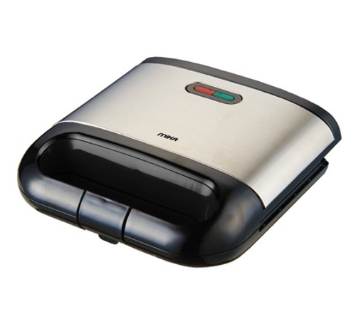 [MSAN400] Sandwich Maker MIKA, 2 Slice, 750W, Black & SS