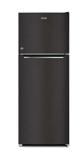 [MRDCD138DS] Refrigerator MIKA, 138L, 2 Door Top Mount Freezer, Defrost (Direct Cool), Inox Dark Matt