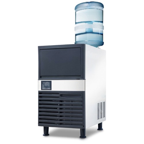 [MIC1D3615X] Ice Maker MIKA, 36kg, Dual Option, Cube, Stainless Steel & Black