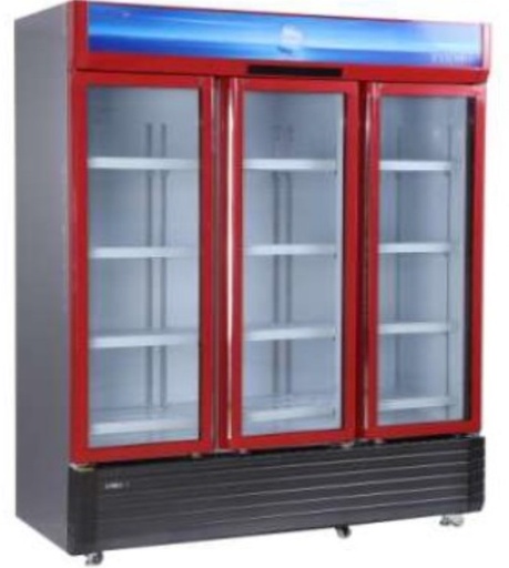 [SX3-1300F] Showcase Fridge IGNIS 1100L Double Door Chiller 